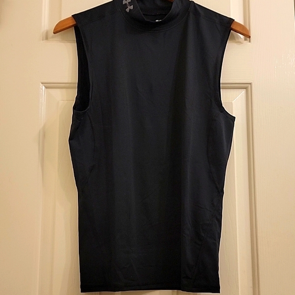 UNDER ARMOUR Compression Heatgear Performance Tank Top Men's Medium - Picture 2 of 3